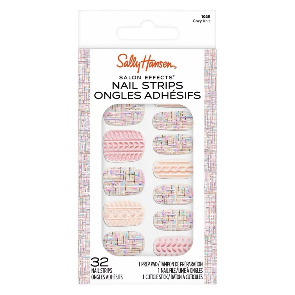 Sally Hansen Nail Strips - Cozy Knit - New in Box
